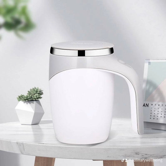 Keepshop Automatic Self Stirring Coffee Mug | One-Touch Electric Mixing Cup – No Spoon Needed