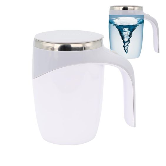 Keepshop Automatic Self Stirring Coffee Mug | One-Touch Electric Mixing Cup – No Spoon Needed